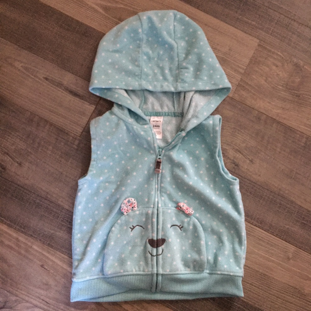 Infant Girls Sleeveless Vest GUC #1